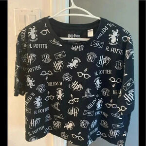 Harry  Potter cropped top
